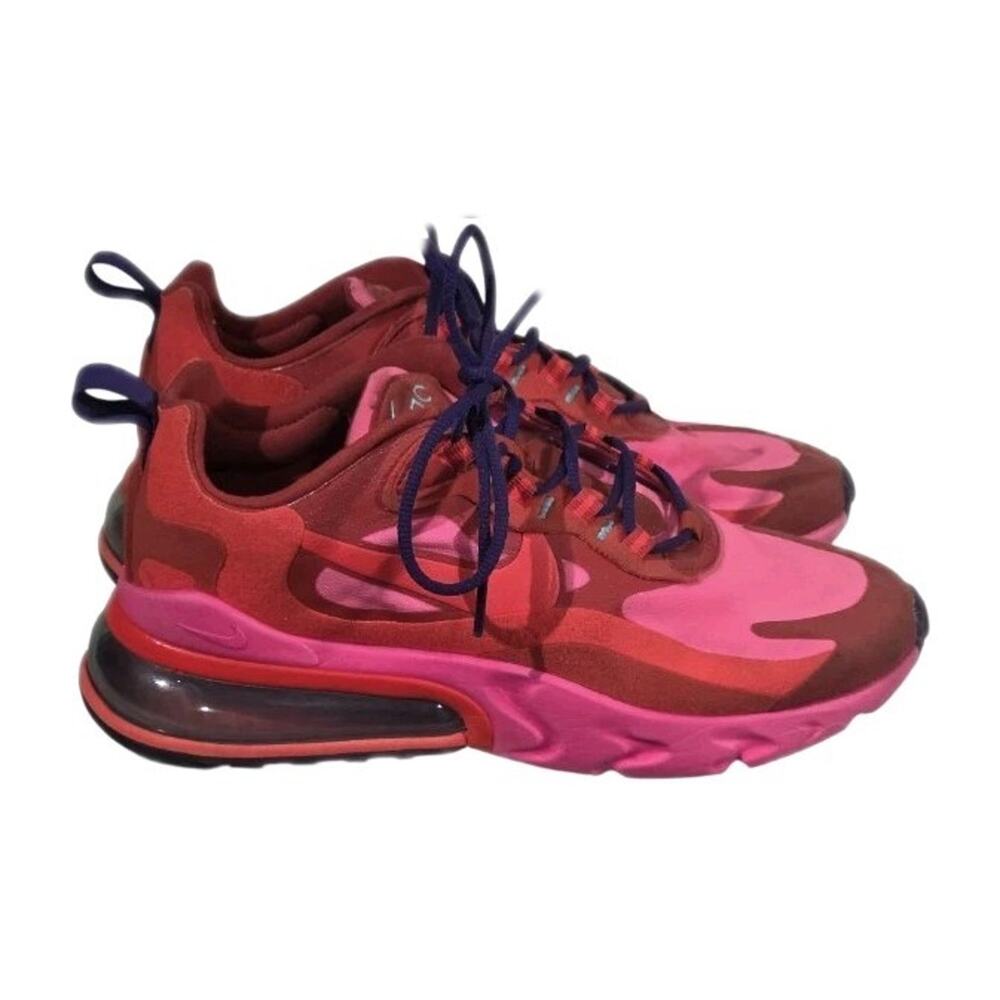 Nike Air Max 270 React Mystic Red Pink Blast Women’s 8